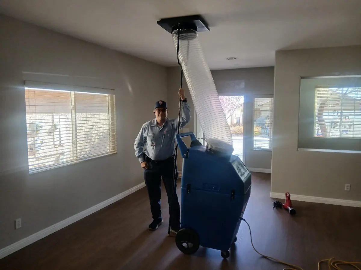 Professional Dryer Vent Cleaning work inside a Urbandale home